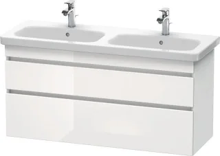 Duravit DuraStyle Waschtischunterbau wandhängend Weiß Hochglanz & Matt 1230x448x610 mm - DS649802218 DS649802218