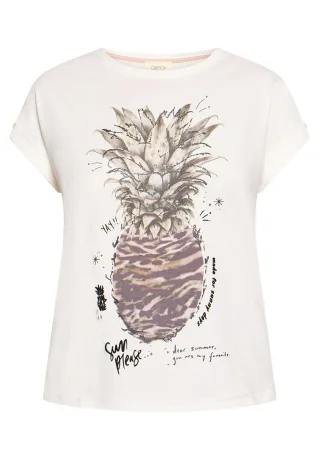 CARTOON - Printshirt Beige - Gr. - 44