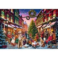Bluebird Puzzle Puzzle Weihnachtsstraße, Puzzleteile