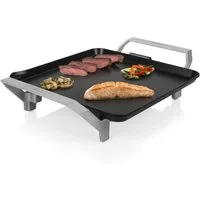 PRINCESS Tischgrill Princess 103090 Table Chef Premium Compact – Quadratische Teppanyaki-M, 1500 W, Backfläche von 28 x 28 cm - 1500 Watt