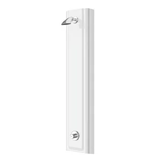 KWC Aquarotter Duschpaneel, F3, MIRANIT, hdyr., DN20, ohne Mischung, Schwallbrause DN15, 3600007159 3600007159