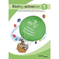 Richtig schreiben Band 1 (mit Silbengliederung) / Peter Wachendorf