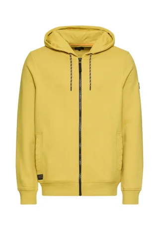 camel active - Kapuzenjacke mit verstellbarem Kordelzug moss yellow - Gr. - L
