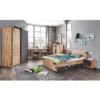 Wimex Schreibtisch Liverpool, Tisch im coolen Loft Style, mit Kufen aus Metall, 140/70/74 cm