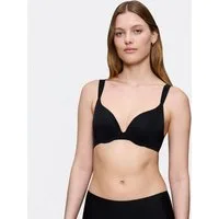 Triumph Bügel-BH Body Make-Up Illusion mit tiefem Dekolleté, gepolsterte Cups, Komfort-Bügel, Microfaser