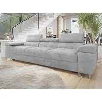 MIRJAN24 Schlafsofa Torezio 3 Bis, mit Schlaffunktion, Einstellbare Kopfstützen, 263x102x70-90 cm