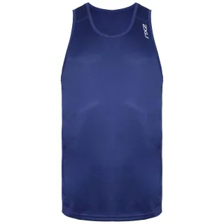 2xu BSR Active Singulet Mens Navy Blue Top