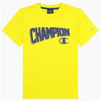 Champion T-Shirt Freizeit (Baumwolle) Champion Super Graphic Print gelb Jungen