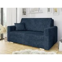 MIRJAN24 Schlafsofa Viva Piano III, mit Bettkasten und Schlaffunktion, Holzkonstruktion, Polsterlehnen fest montiert