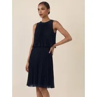 Apart Chiffonkleid mit doppellagigem Oberteil