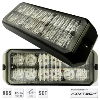 Axixtech MS26 LED Blitzer Heckwarneinrichtung Set