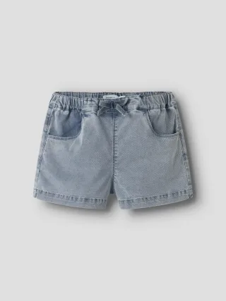 NAME IT - NMFBELLA BAGGY DNM SHORTS 6006-YB F Light Blue Denim - Gr. - 104