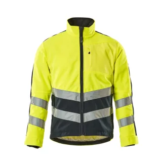 MASCOT Sheffield Fleecejacke SAFE SUPREME Hi-vis Gelb / Schwarzblau M - 15503-259-17010-M