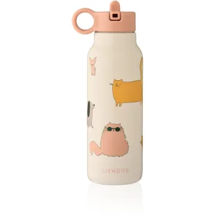 Liewood Falk Wasserflasche 350ml Cats and Dogs / Sandy