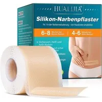 NEXGEN LUXUS SCHÖNHEIT & HAUTPFLEGE Wundpflaster Silikon Narbenpflaster, Silicone Scar Tape (4 cm x 190 cm)