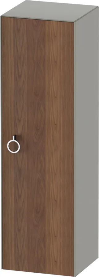 Duravit White Tulip Halbhochschrank Amerikanischer Nussbaum & Stein Grau Matt & Seidenmatt 400x360x1 WT1333R7792