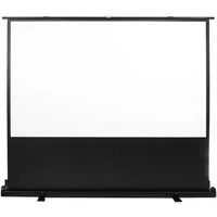 Maclean MC-964 Pull-Up-Leinwand (Tragbare 100'' 16:9 Bodenprojektionswand)