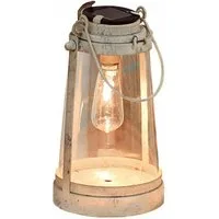 Mirabeau LED Laterne Solar-Laterne Chénens antikweiß