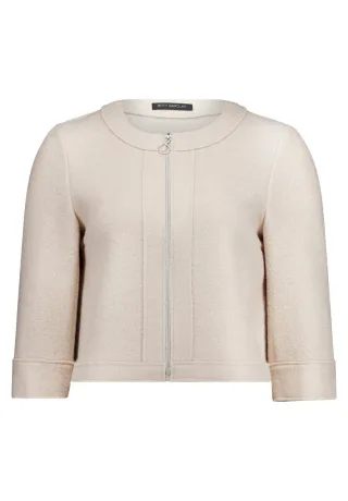 Betty Barclay - Kurzblazer mit 3/4-Ärmeln beige - Gr. - 38
