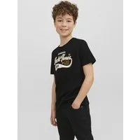Jack & Jones Junior T-Shirt Kinder Jungen T-Shirt Shirt JJELOGO TEE SS NECK 2 JNR