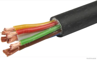 HERTH&BUSS Elektroleitung, FLRYY11Y, 5 x 1,0 + 1 x 2,5 mm², PU gelb - 51275498000
