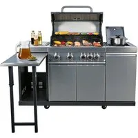 El Fuego Gasgrill Outdoor Grillküche "AUGUSTA" von El Fuego® Gas- & Holzkohlegrill