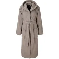 OTTO home Unisex-Bademantel Riva, für Damen & Herren, Standard & Premium Qualität, Langform, Walkfrottee, Kapuze, Gürtel, 100 % Baumwolle, Reise, Hotel, Sauna, XS-3XL