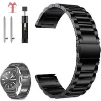 MOPUEA Uhrenarmband Uhrenarmband Uhrenarmband Edelstahl Uhrenarmband 22mm für Sport Watch, Geeignet für Samsung,Huawei Watches, I Watches etc.46mm Smartwatch