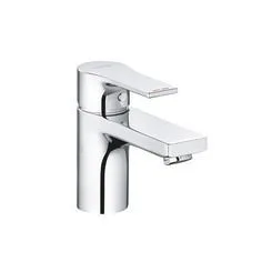 Kludi ZENTA SL Waschtisch-EHM 75mm mit Push Open Ablaufventil chrom, 482660565 482660565