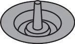 Hansgrohe Schutzdeckel für Ab- und Überlauf- garnituren, 97577000 97577000