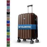 MTB Koffer Reisekoffer Rollkoffer Hartschalen Handgepäck ABS Dehnungsfuge, Handgepäck - Mittlerer Koffer- Großer Koffer