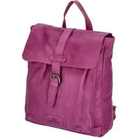 The Skandinavian Brand Freizeitrucksack The Skandinavian Brand Damen Leder Rucksack Purple (1-tlg)