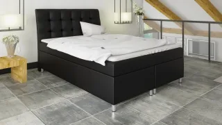 Boxspringbett Schlafzimmerbett DOAN 200x200cm inkl.Bettkasten