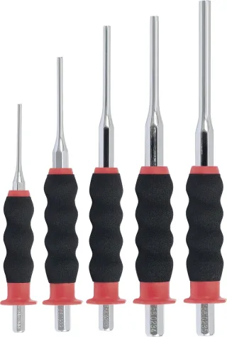 KS Tools Durchtreiber-Satz, CrMo, 5-tlg zylindrisch - 156.0230