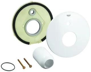 Grohe Rosette 46905 moon white , 46905LS0 46905LS0
