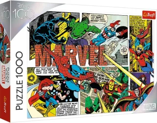 Trefl Puzzle 10759 - Disney 100 Jahre: Die unbesiegten Avengers [1.000 Teile]