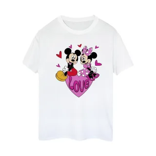 Disney - "Love Heart" T-Shirt für Damen (Weiß)
