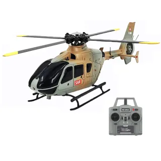 COOLBANK & RC ERA C123 2.4G 6CH 6-Axis Gyro Optical Flow Localization Altitude Hold 1:36 EC135 Scale RC Helicopter RTF
