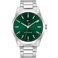 Tommy Hilfiger Quarzuhr BRUCE 1710672, Armbanduhr, Herrenuhr, Edelstahlarmband, analog
