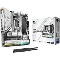 B860M Steel Legend WiFi, Mainboard weiß