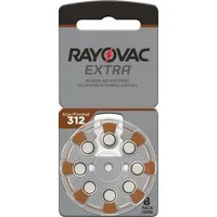 RAYOVAC 8 Extra Advanced Typ 312 Zink-Luft Hörgerätebatterien 8er Blister 4607 Batterie