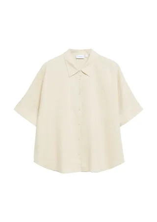 comma - Bluse beige - Gr. - 42