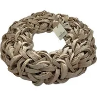 Couronne Dekokranz Kranz Deko Sommerlich Natürlich Maritim Naturfarben 40 cm