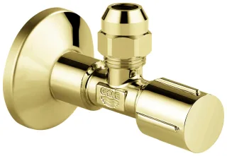 GROHE Eckventil 22037 1/2x3/8'' Rosette Metallgriff cool sunrise, 22037GL0 22037GL0