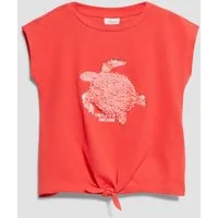 s.Oliver Kurzarmshirt T-Shirt T-Shirt mit 3D-Artwork