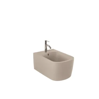 KLUDI-RESA S Wand-Bidet 52 cm verdeckte Befestigungen Matt Light Dove 27BIW01O2