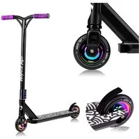 lionelo Cityroller WHIZZ NEO, (Set, Set), ideal zum Erlernen des Fahrens/ABEC-9/Flex Fender - MN Steel