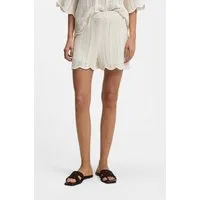 BOSS ORANGE Shorts Forde Premium Damenmode aus Strick, mit Wellenstruktur