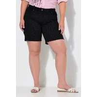 Angel of Style Regular-fit-Jeans Jeans-Shorts Leomuster 5-Pocket Fransensaum
