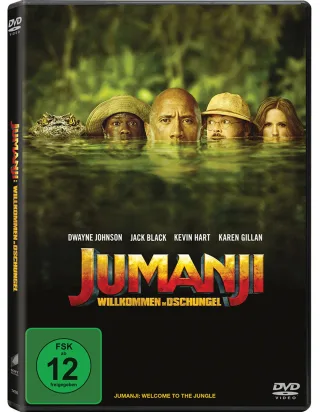 Jumanji: Willkommen im Dschungel [DVD]